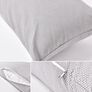 Наволочка для подушки NORDIC TM IDEIA 40х140 см бязь з блискавкою сіра, фото 10 Наволочка для подушки NORDIC TM IDEIA 40х140 см бязь з блискавкою сіра, фото 10