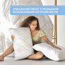 Set of 2 pillows Air Dream Classic IDEIA 50x70 cm with zipper + GIFT additional filler троянда, фото 10