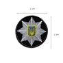 Set of Chevrons 2pcs on Velcro Cockard Police Round 6cm Embroidered Patch Patch, фото 4 Set of Chevrons 2pcs on Velcro Cockard Police Round 6cm Embroidered Patch Patch, фото 4