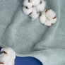 Terry bath towel 50х90 Softness density 500 g/m2 cotton м’ята , фото 2