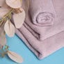 Terry bath towel 50х90 Softness density 500 g/m2 cotton пудра, фото 4