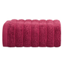 Terry towel 50x80 Wave density 450 g/m2 cotton бордо, фото 1