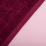 Terry towel 50x80 Wave density 450 g/m2 cotton бордо, фото 10