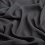 Ткань плательная шифон Sheila легкая полупрозрачная для платьев, блуз. аксессуаров темно сірий, фото 2 Ткань плательная шифон Sheila легкая полупрозрачная для платьев, блуз. аксессуаров темно сірий, фото 2