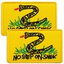 <p>Set of 2 "No step on snek" Patches with Velcro, 5x8 cm</p>, фото 1 <p>Set of 2 "No step on snek" Patches with Velcro, 5x8 cm</p>, фото 1