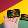 Set of chevrons 2 pcs with Velcro Don`t step on the snake, No step on snek black 5x8 cm, фото 4 Set of chevrons 2 pcs with Velcro Don`t step on the snake, No step on snek black 5x8 cm, фото 4