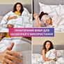 Set of pillow 50x70 cm 2 pieces and euro blanket 200x220 cm Elegantly IDEIA, analogue of swan down, artificial down, soft pillow with zipper, фото 9 Set of pillow 50x70 cm 2 pieces and euro blanket 200x220 cm Elegantly IDEIA, analogue of swan down, artificial down, soft pillow with zipper, фото 9