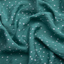 The fabric is muslin viscose горошок т/бірюза, фото 2 The fabric is muslin viscose горошок т/бірюза, фото 2