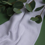 Cotton fabric Muslin for dresses, blouses, skirts біла, фото 3