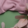 Viscose fabric is a staple fabric for dresses, skirts, and skirts пудра, фото 3