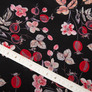 Clothing fabric "Super soft" 65 g/m², lightweight, delicate, polyester шипшина чорна, фото 4
