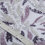 Ткань гипюр бисер Милан, нарядная ткань, ткань для вечерних платьев, блестящая ткань лілова, фото 5 Ткань гипюр бисер Милан, нарядная ткань, ткань для вечерних платьев, блестящая ткань лілова, фото 5