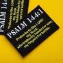 Tactical Psalm 144:1 BNW Patch Combat Badge Morale Applique Embroidered Fastener Hook & Loop Emblem, фото 5