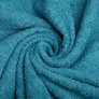Махрове полотно бавовна 430 гр/м2, махра, бавовна, тканина рушникова, для халатів, махрова натуральна бірюзово/блакитний, фото 1