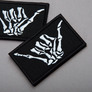 2Pcs Subdued Shaka Hand Patch, Embroidered Skeleton Shaka Hand, Aloha Tactical Patches for Military Backpack, Tactical Vest, Military Helmet, Dog Vest Harness, Hook and Loop Aloha, Surf Patch, 2x3"¶, фото 7 2Pcs Subdued Shaka Hand Patch, Embroidered Skeleton Shaka Hand, Aloha Tactical Patches for Military Backpack, Tactical Vest, Military Helmet, Dog Vest Harness, Hook and Loop Aloha, Surf Patch, 2x3"¶, фото 7