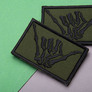 2Pcs Subdued Shaka Hand Patch, Embroidered Skeleton Shaka Hand, Aloha Tactical Patches for Military Backpack, Tactical Vest, Military Helmet, Dog Vest Harness, Hook and Loop Aloha, Surf Patch, 2x3", фото 6 2Pcs Subdued Shaka Hand Patch, Embroidered Skeleton Shaka Hand, Aloha Tactical Patches for Military Backpack, Tactical Vest, Military Helmet, Dog Vest Harness, Hook and Loop Aloha, Surf Patch, 2x3", фото 6