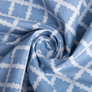 Ranfors coarse calico fabric, 130 g/m², 2.4 m 1131-10 Ромб блакитний, фото 1 Ranfors coarse calico fabric, 130 g/m², 2.4 m 1131-10 Ромб блакитний, фото 1