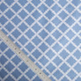 Ranfors coarse calico fabric, 130 g/m², 2.4 m 1131-10 Ромб блакитний, фото 4
