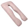 U-shaped pillow quilted for pregnant women and for rest 140х75х20 см беж, фото 1