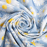 Decorative fabric Premier Chamomiles with water-repellent impregnation V-003 джинс, фото 1