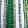 Decorative fabric Tiffany with green ornament, ethnic pattern, фото 3