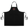 Фартук универсальный с этно вышивкой и карманом, водоотталкивающий, хлопок, большой размер, для женщин и мужчин. чорний, фото 1 Фартук универсальный с этно вышивкой и карманом, водоотталкивающий, хлопок, большой размер, для женщин и мужчин. чорний, фото 1