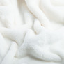 Тканина махрове полотно Велсофт щіл.326, м`яка тканина для пледів, халатів, піжам, покривал 1003 молоко, фото 3