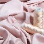 Satin fabric for bed linen, plain, 130 g/m2, 210 TC, cotton V-38 пудра, фото 3 Satin fabric for bed linen, plain, 130 g/m2, 210 TC, cotton V-38 пудра, фото 3