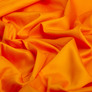 Satin fabric for bed linen, plain, 130 g/m2, 210 TC, cotton V-7 помаранч, фото 2
