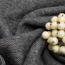 Тканина трикотаж Кашемір, 400 гр/м2, 150 см V-2 сірий, фото 4