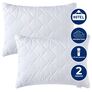 Набір подушок 2 шт Classic 50х70 см для отелей и дома IDEIA антиаллергенная с внутренней подушкой на молнии, фото 2