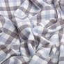 Shirting flannel fabric, 150 cm wide, 160 g/m², gray-blue, фото 2