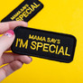 Set of 2 Patches with Velcro "Mama Says I Am Special" 4x9 cm Embroidered Patch Badge, фото 2