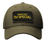 Set of 2 Patches with Velcro "Mama Says I Am Special" 4x9 cm Embroidered Patch Badge, фото 3