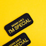 Set of 2 Patches with Velcro "Mama Says I Am Special" 4x9 cm Embroidered Patch Badge, фото 7