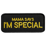 Set of 2 Patches with Velcro "Mama Says I Am Special" 4x9 cm Embroidered Patch Badge, фото 9