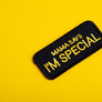 Set of 2 Patches with Velcro "Mama Says I Am Special" 4x9 cm Embroidered Patch Badge, фото 10