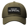 Set of 2 Patches with Velcro "Mama Says I Am Special" 4x9 cm Embroidered Patch Badge, фото 3