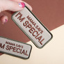 Set of 2 Patches with Velcro "Mama Says I Am Special" 4x9 cm Embroidered Patch Badge, фото 2