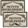 Набор шевронов 2 шт с липучкой I am your Huckleberry 5x8 см хаки вышитый патч шеврон нашивка, фото 1 Набор шевронов 2 шт с липучкой I am your Huckleberry 5x8 см хаки вышитый патч шеврон нашивка, фото 1