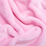 Terry Cloth Velsoft, 175 cm, 400 g/m², soft fabric for blankets, robes, pajamas, and bedspreads рожеве, фото 2