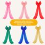 Decorative Christmas tree bow 65х200 cm large red tulle червоний , фото 5 Decorative Christmas tree bow 65х200 cm large red tulle червоний , фото 5