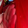 Decorative Christmas tree bow 65х200 cm large red tulle червоний , фото 8 Decorative Christmas tree bow 65х200 cm large red tulle червоний , фото 8