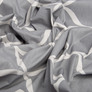 Ranfors coarse calico fabric 20311 v-06 Хвилі сірі, фото 2