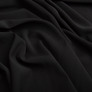 Тканина костюмна однотонна, 150 см, 282 гр/м2, для одягу, плаття, костюмів, спідниць чорна 1001, фото 2 Тканина костюмна однотонна, 150 см, 282 гр/м2, для одягу, плаття, костюмів, спідниць чорна 1001, фото 2