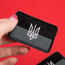 Set of 2 Velcro Patches Flag with Trident UPA 5x8 cm Black Embroidered Patch Insignia Chevron, фото 5