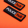Set of 2 Velcro Patches Police Hub 8.6x3.2 cm Embroidered Patch Insignia Chevron Police, Police Hub, фото 7