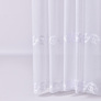 Sheer bamboo fabric with embroidery AJURIA, 295 cm, 56 gr/m2 beyaz, фото 1