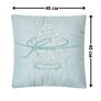Set of 2 Decorative Pillows 40x40 cm Easter IDEIA, Embroidered Pillow, Festive Decor м`ята, фото 8