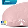 Balance Pillow Ergonomic 46х24х10 cm IDEIA for Neck, Head, and Back, Hypoallergenic, Embroidered, Multifunctional пудра, фото 7